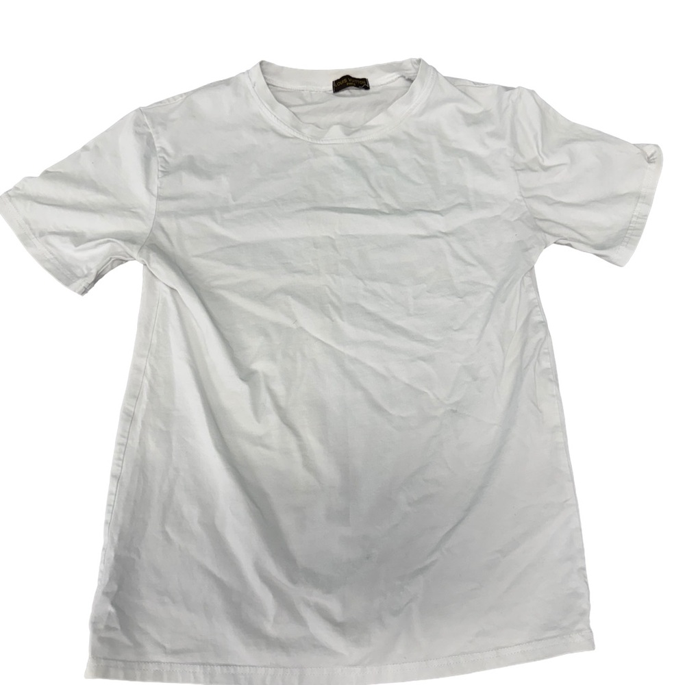 Louis Vuitton White Short Sleeve Tee